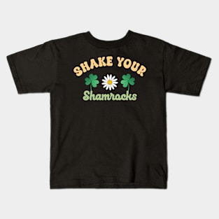 Shake Your Shamrocks Funny Meme Irish Saint Patrick's Day Kids T-Shirt